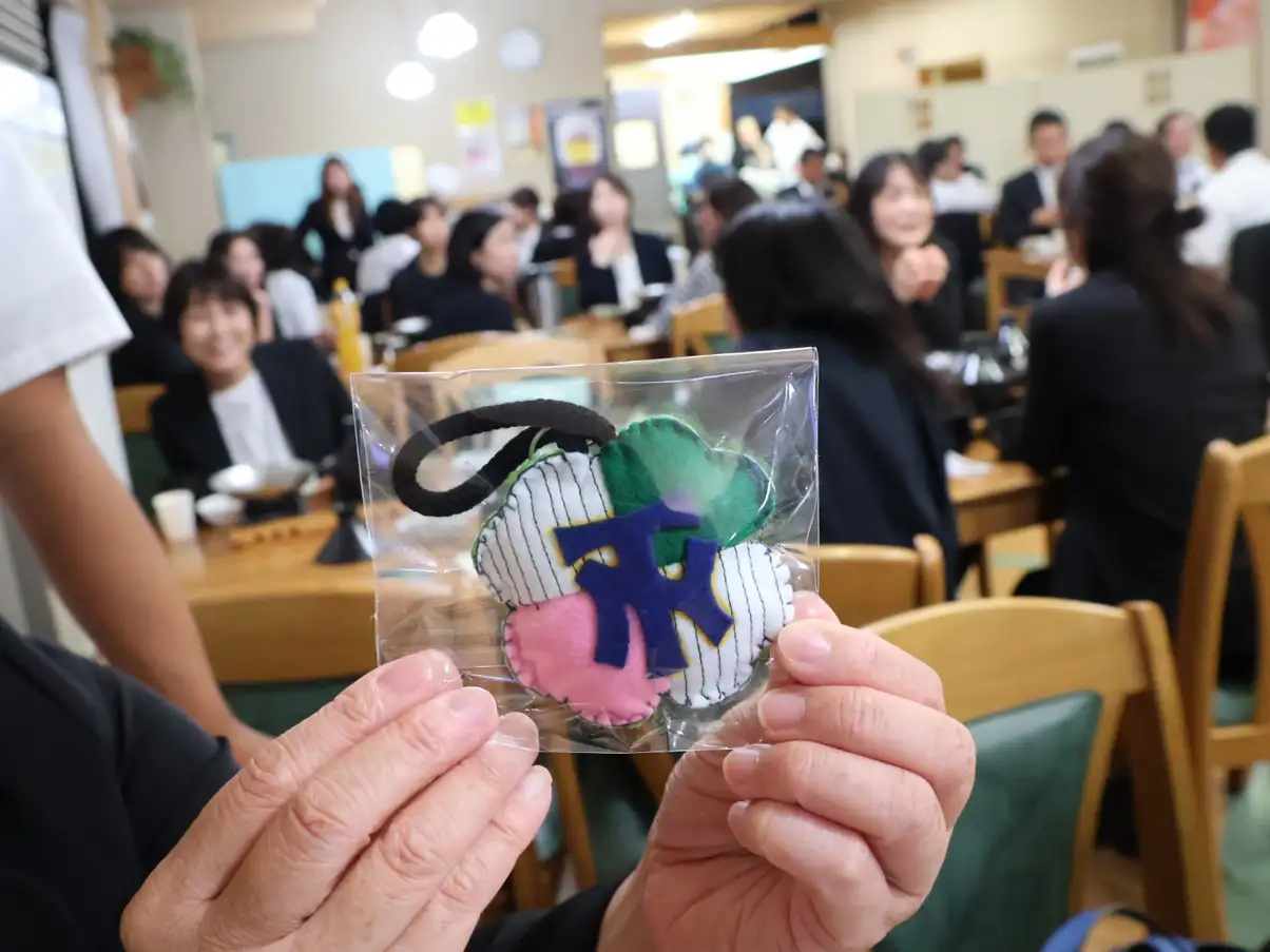 女子マネージャー手作りのお守り