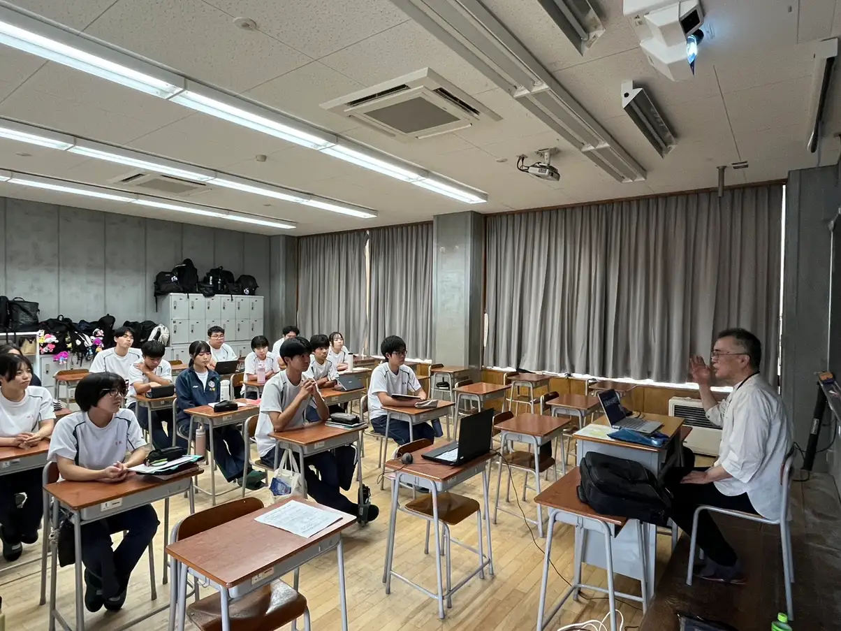 情報モラル講演会の様子