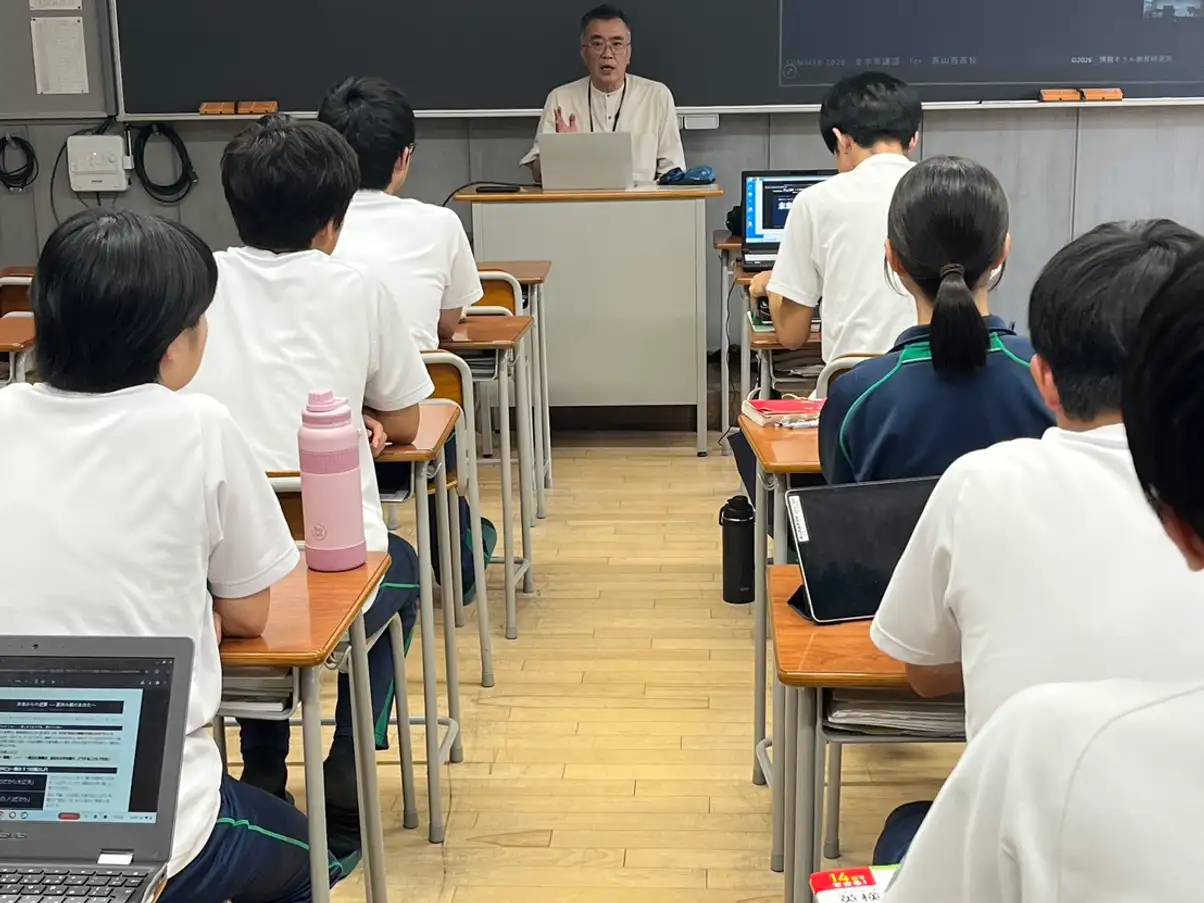 情報モラル講演会の様子