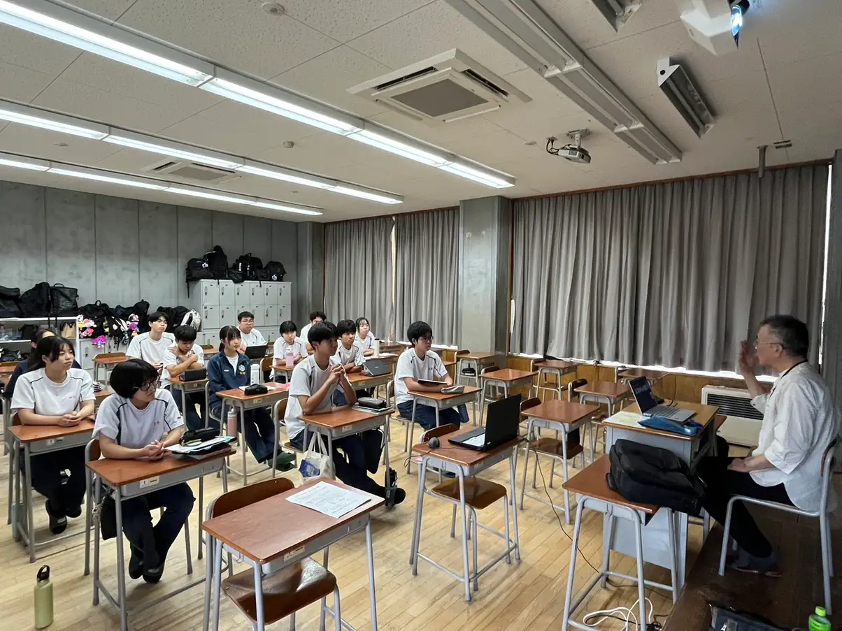 情報モラル講演会の様子