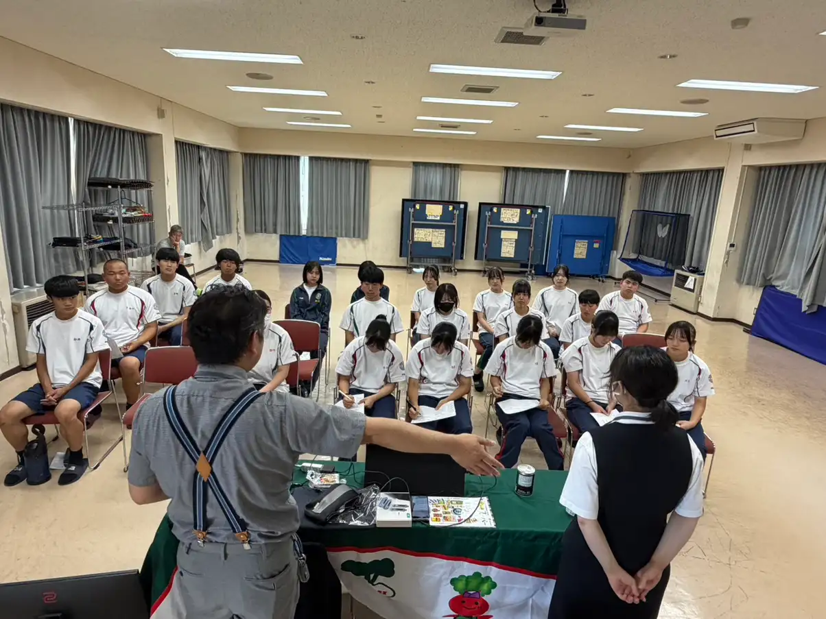 就職希望者ガイダンスの様子