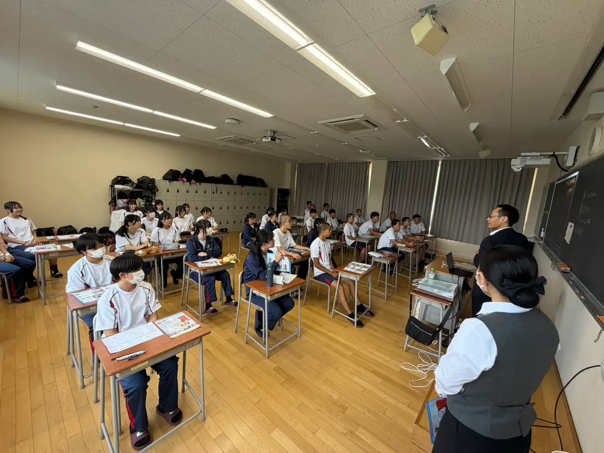 上級学校説明会の様子