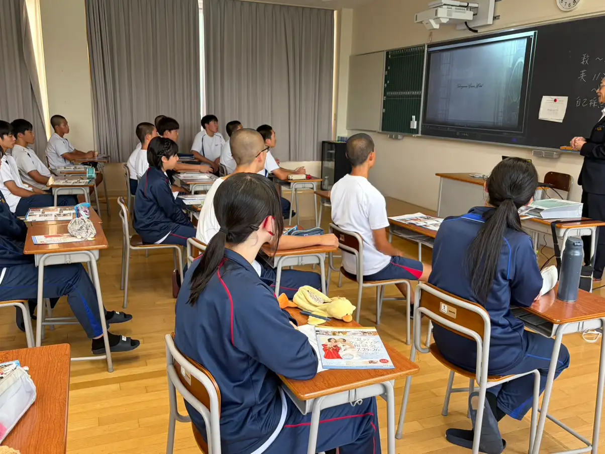 上級学校説明会の様子