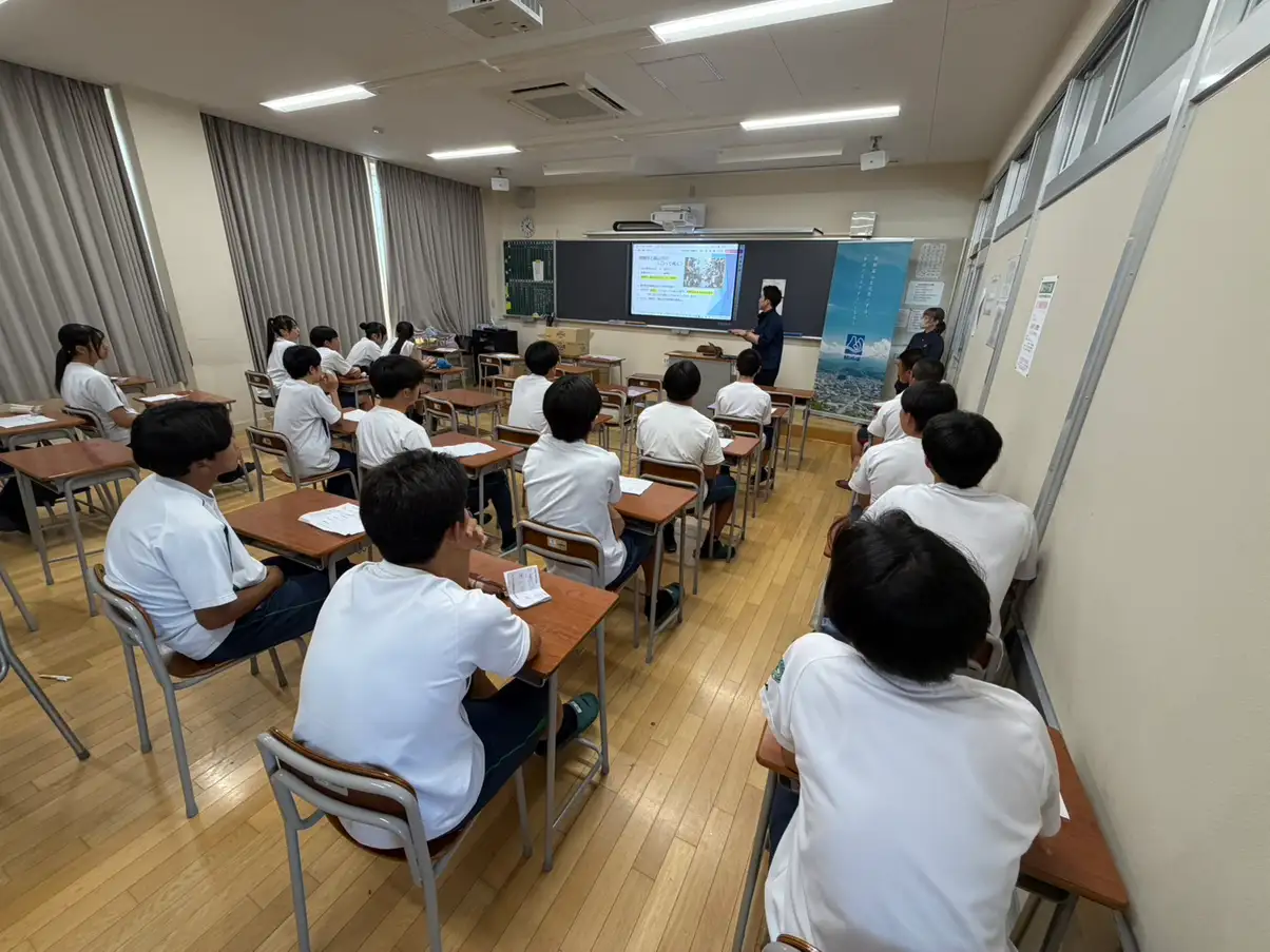 上級学校説明会の様子